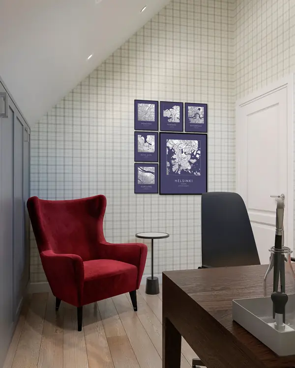 Интерьер загородного дома в Подмосковье