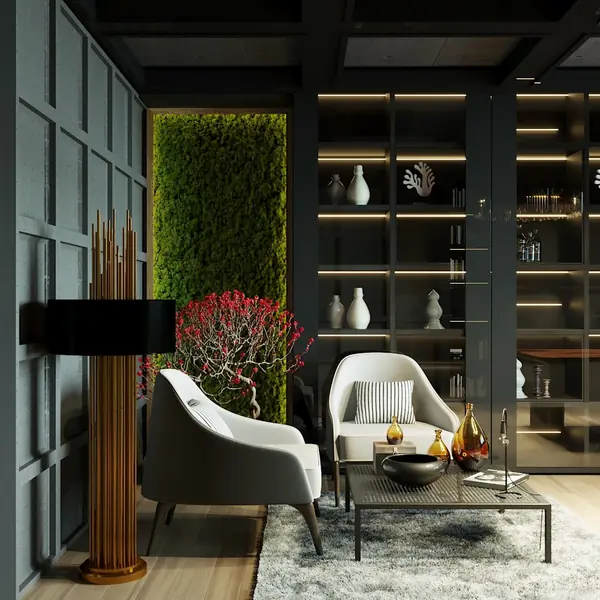 Кабинет для работы и созерцания