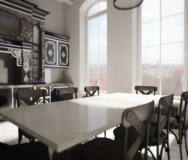 Лофт интерьер апартаментов в Казани.