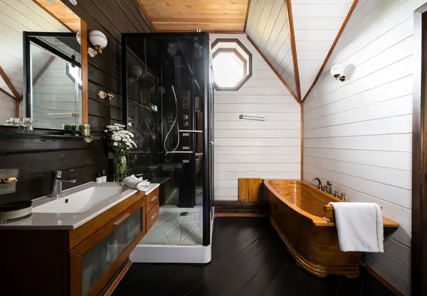 Интерьер в этническом стиле. Фотосъемка для журнала "Красивые деревянные дома"