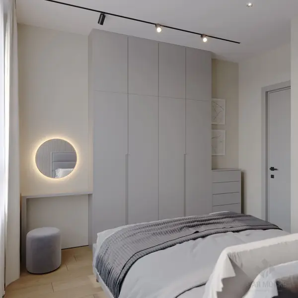 Дизайн однокомнатной квартиры по адресу: улица Эдварда Грига, дом 14