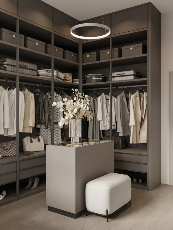 Светлая квартира для семьи из двух человек