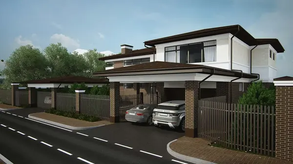 Частная резиденция на Волге