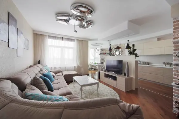 Интерьер квартиры в стиле Contemporary