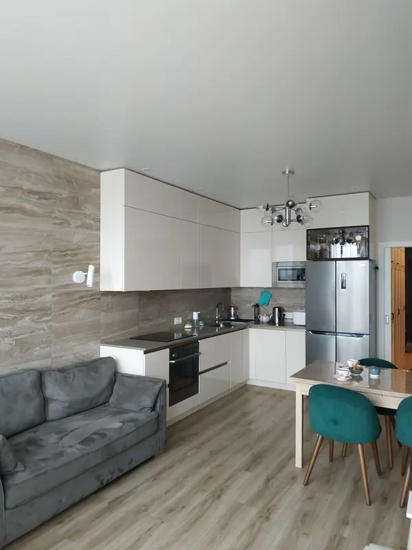 Экостиль с подвесным креслом