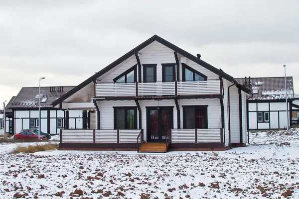 Деревянный дом из клееного бруса 237 метров (СП-237 GOOD WOOD)