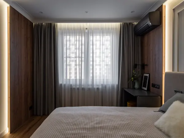 Спальная для молодой пары в ЖК Лучи