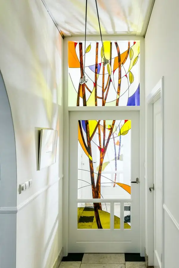 Витражные окна, перегородки