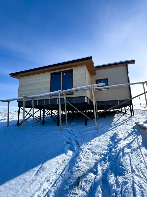 Строительство каркасного дома в Ленинградской области, Кемпелево