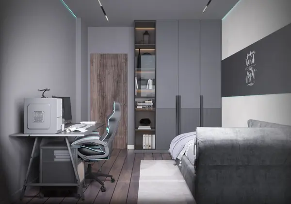 Квартира для супружеской пары и двух взрослых сыновей