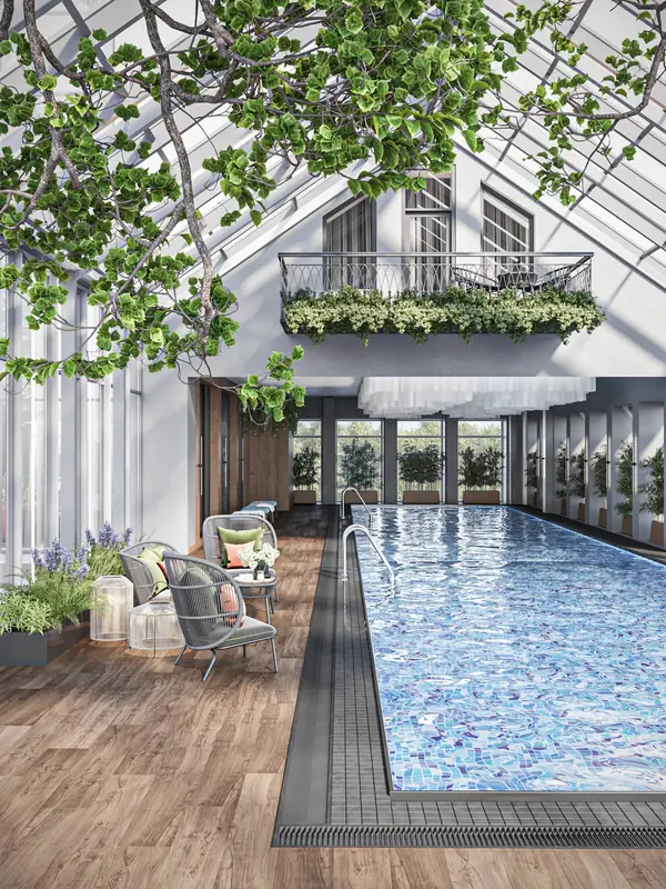 Фирсова Слобода.Частный бассейн.