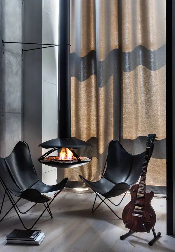 Дизайн двухуровневой квартиры в стиле лофт