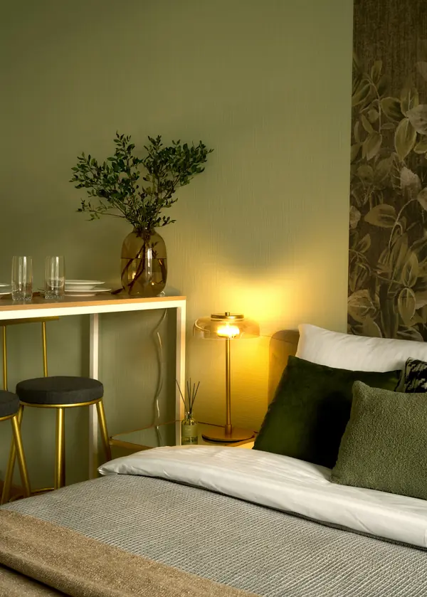 Квартира — студия по дизайн проекту Екатерины Тагировой. Санкт-Петербург