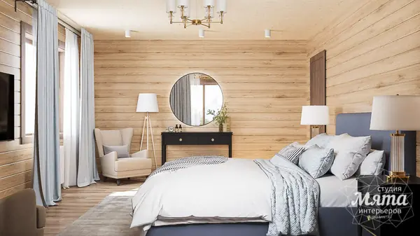 Индивидуальный дизайн-проект интерьера дома для семьи из четырёх человек