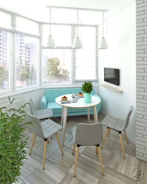"София" - квартира в скандинавском стиле