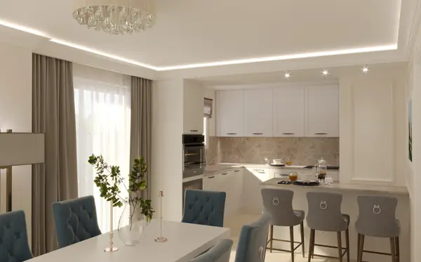 Дизайн интерьера дома в Женеве