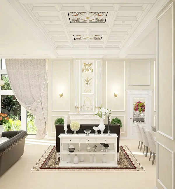 Дизайн интерьеров особняка.Классика