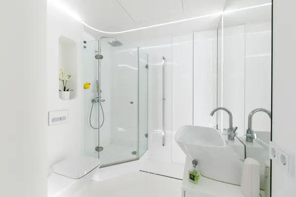 Белый интерьер