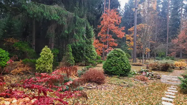Романтический сад в пейзажном стиле
