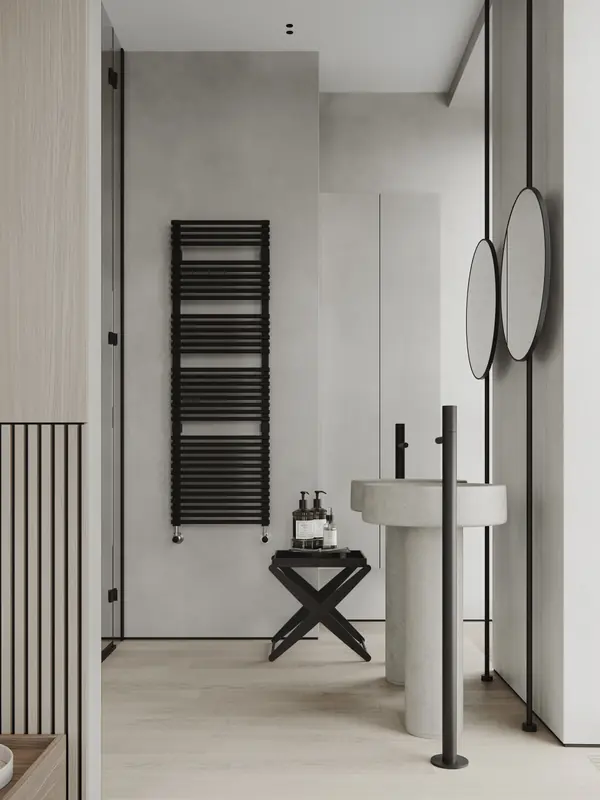 Квартира 144,8 m в стиле современный минимализм