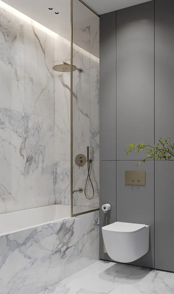 Брутальный интерьер квартиры 85 кв.м. в Москве. Проект