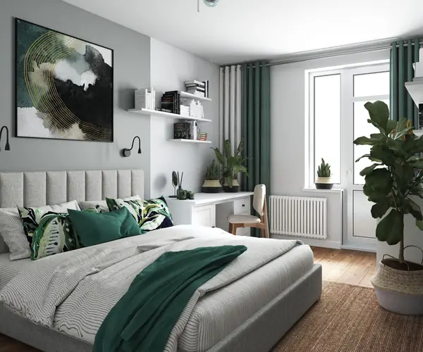 роскошный серо-зеленый