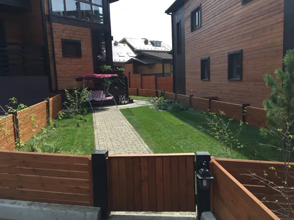 Европейский дворик в Красноярске