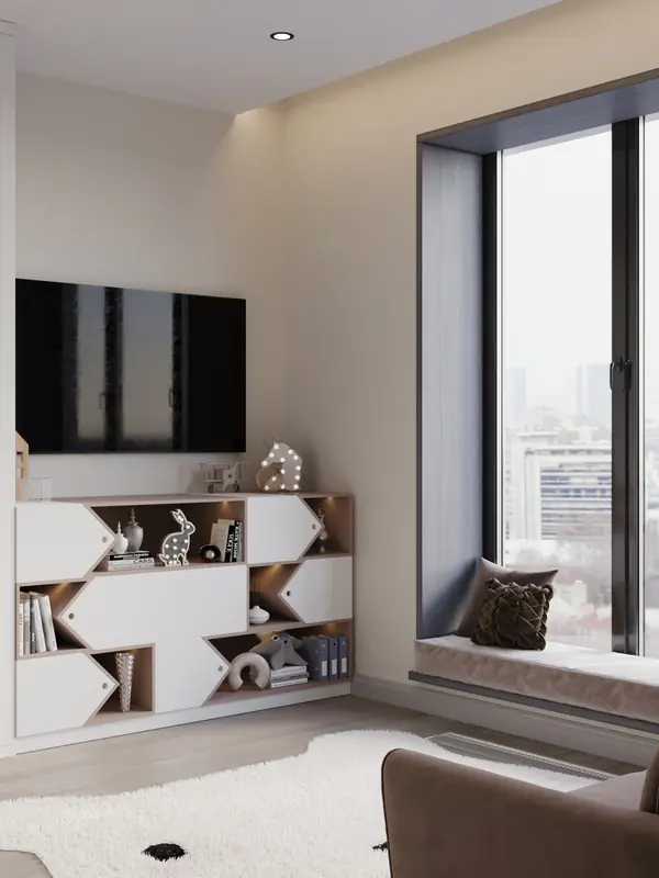 Современный проект квартиры 116 м² для семейной пары