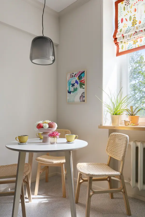 Квартира с мятными стенами