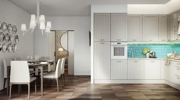 Интерьер в 160м2 ЖК Велтон парк