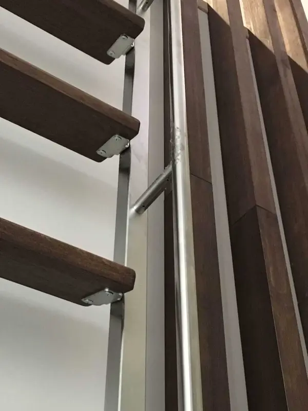 2017 - ПОЛИВАНОВО - лестница на антресоль - модель Level.21