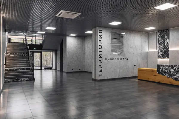 реализация дизайн проекта бизнес парка Территория