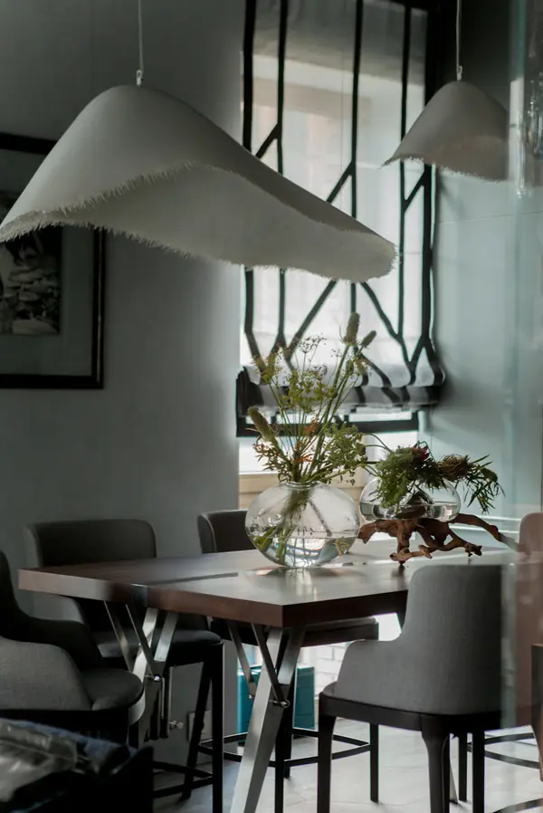 Гостиная-кухня в ЖК Садовые кварталы