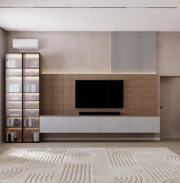 Дизайн проект квартиры в современном стиле