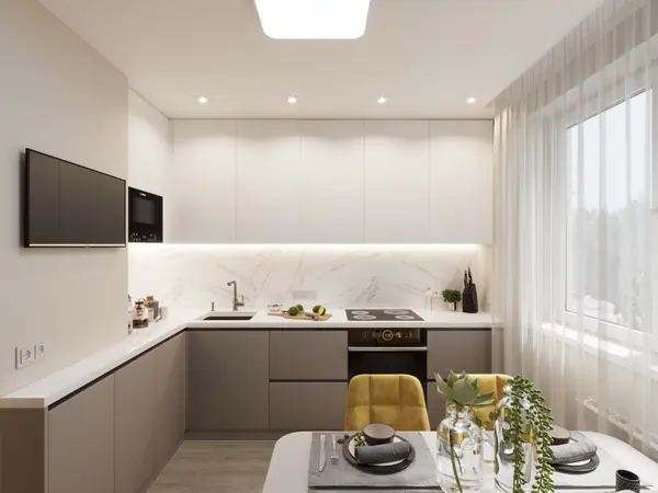 Дизайн проект трёхкомнатной квартиры