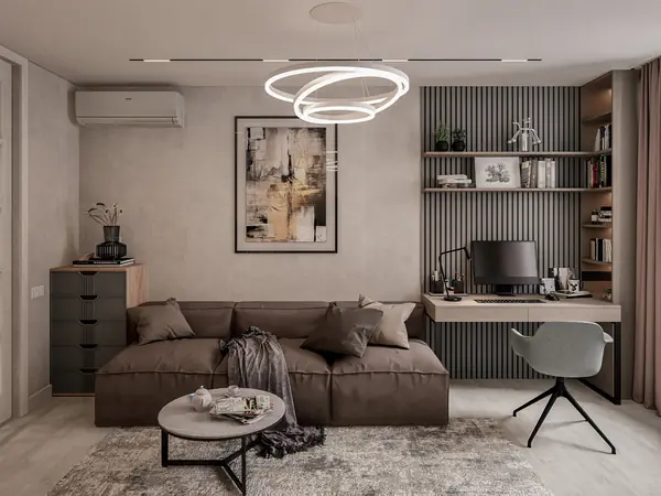 Дизайн-проект двухкомнатной квартиры 57 м2