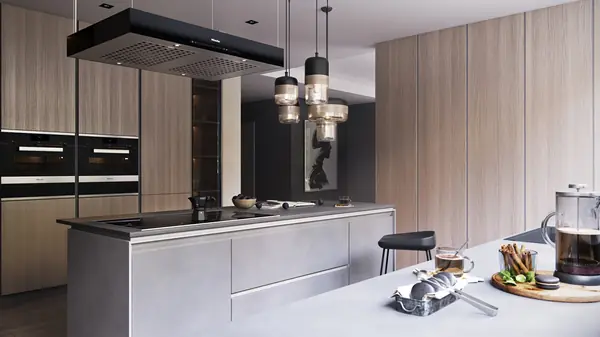 Функциональная кухня с техникой Miele