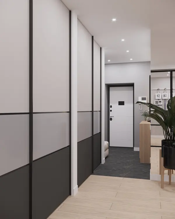 Дизайн-проект квартиры, площадью 126,2 м2