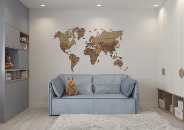 Светлый легкий интерьер для жизни