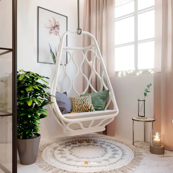 Современная трёшка с крутой гостиной и спальней