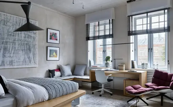 Рабочее место в детской подростка