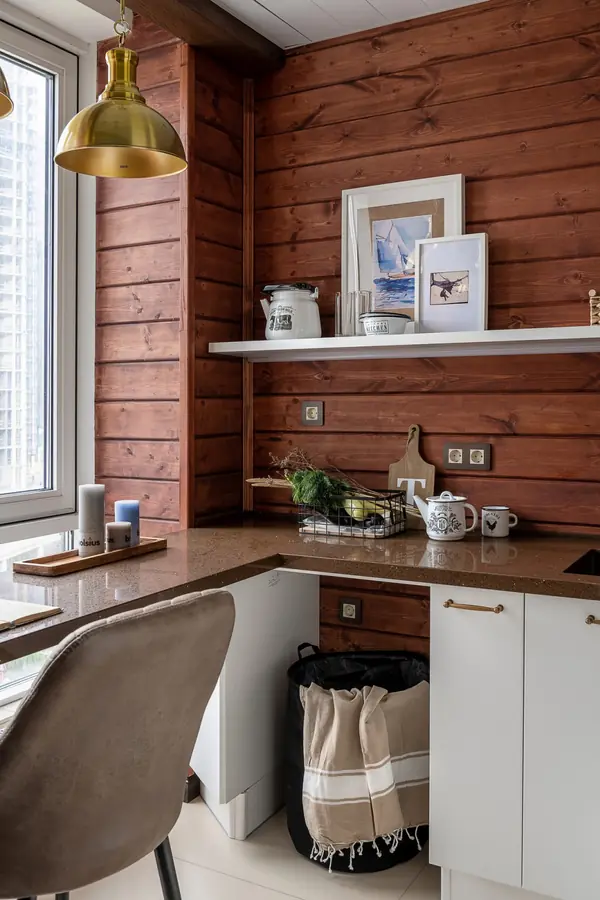 Реализованный дизайн проект квартиры в ЖК "Морион"