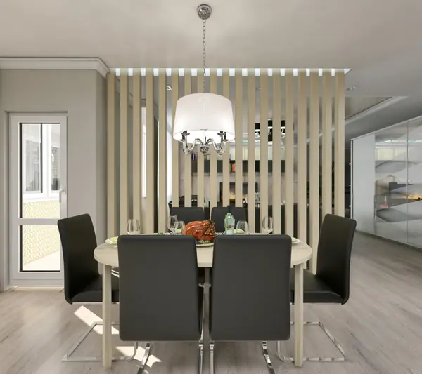 Дизайн интерьеров трёхкомнатной квартиры. Современный стиль.