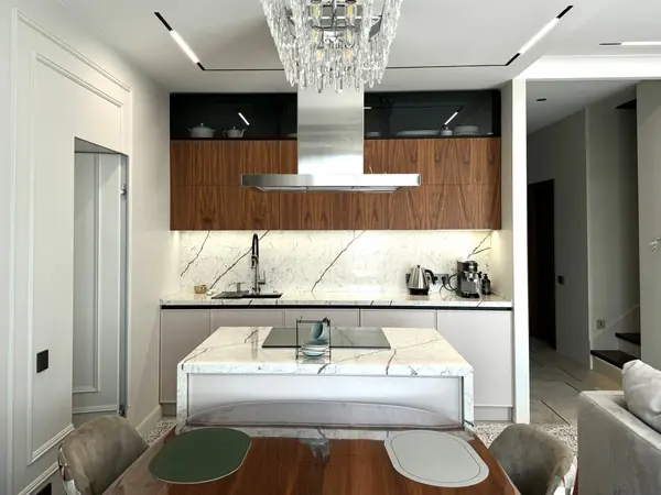 Кухня в таунхаусе