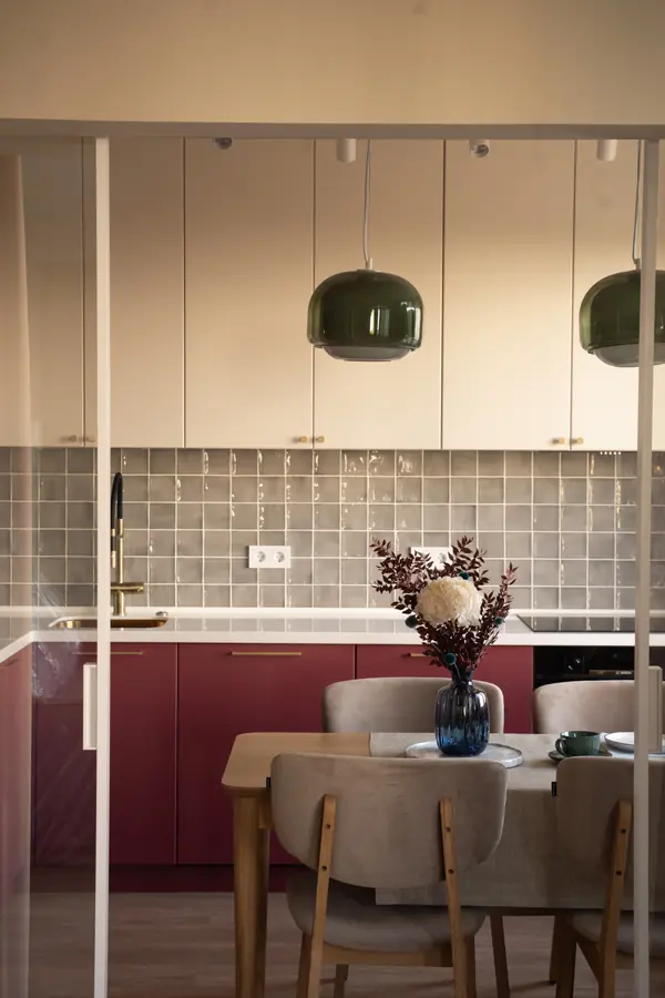 Ягодная кухня в ЖК Лучи