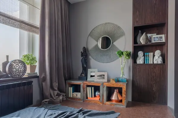 Спальня на подиуме