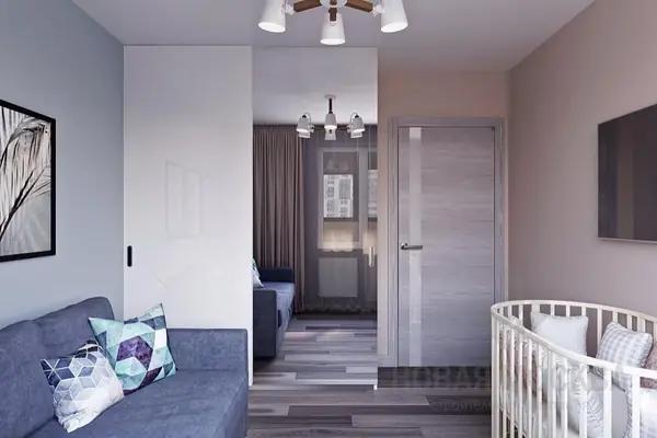 Дизайн-проект двухкомнатной квартиры 58 кв.м в ЖК «Лучи»