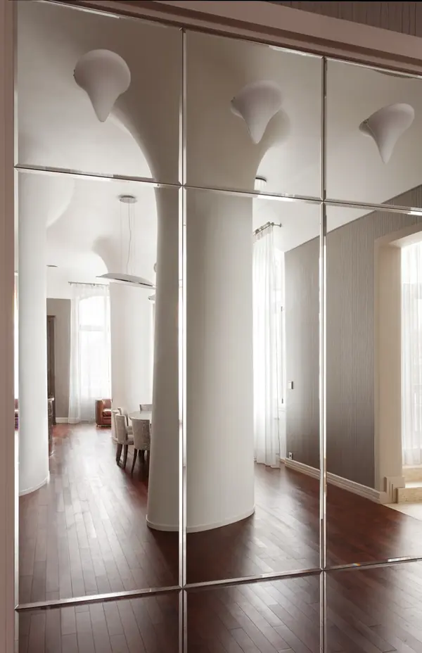 Квартира на Береговой: Фрагмент общего жилого пространства