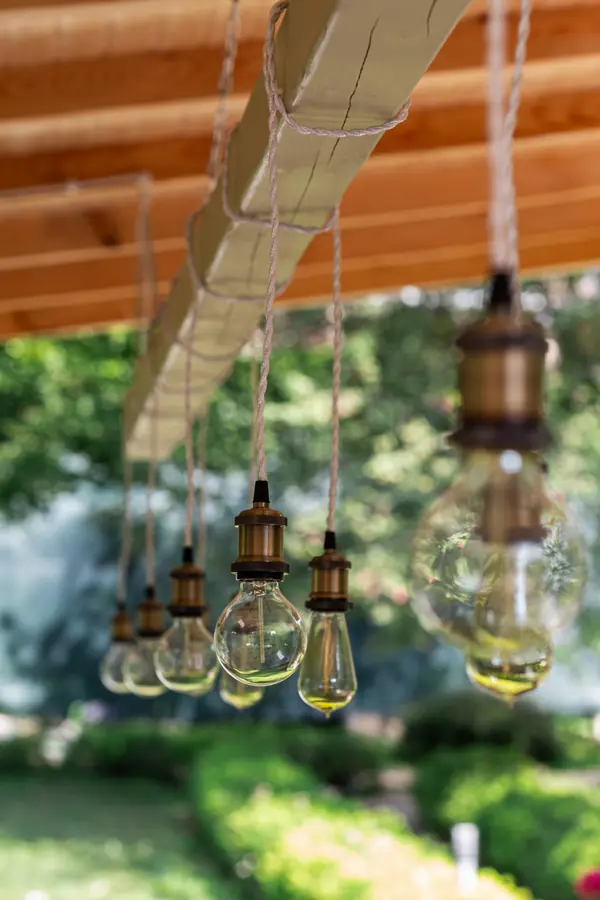 Беседка с летней кухней для Анастасии Вертинской и Степана Михалкова. "На дачу"