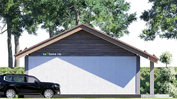 Проект одноэтажного дома 12х13м S100м2 F-17261